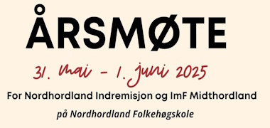 Årsmøte, sommermøter og barnas årsmøte 2025