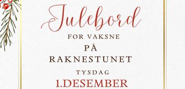 Julebord på Raknestunet 1.desember